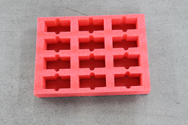 深圳紅色防靜電珍珠棉內托定做 防震包裝